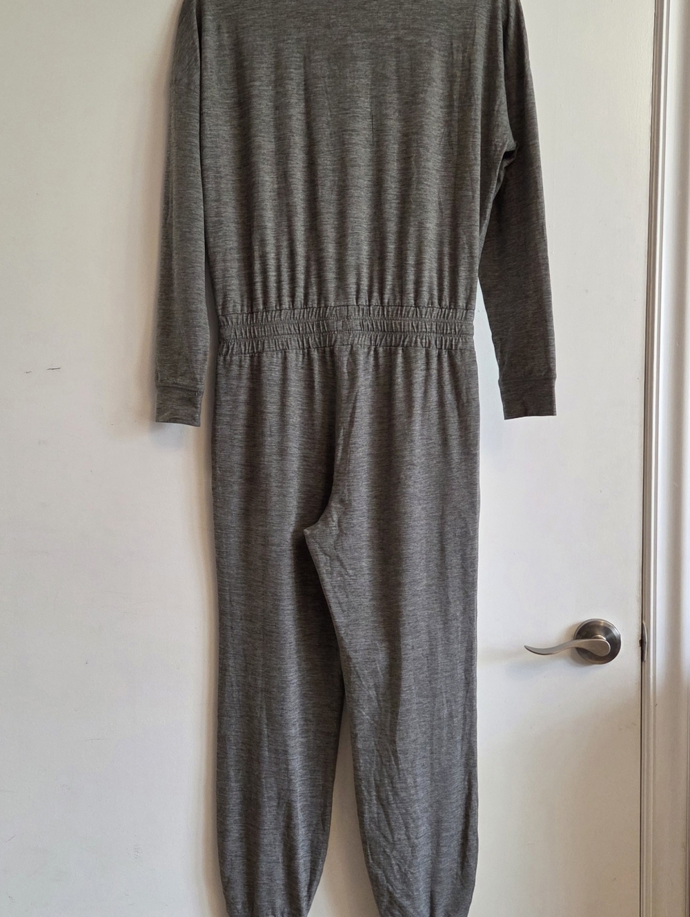 VUORI Lux Henley Jumpsuit Grey Extra Small - Picture 6 of 8